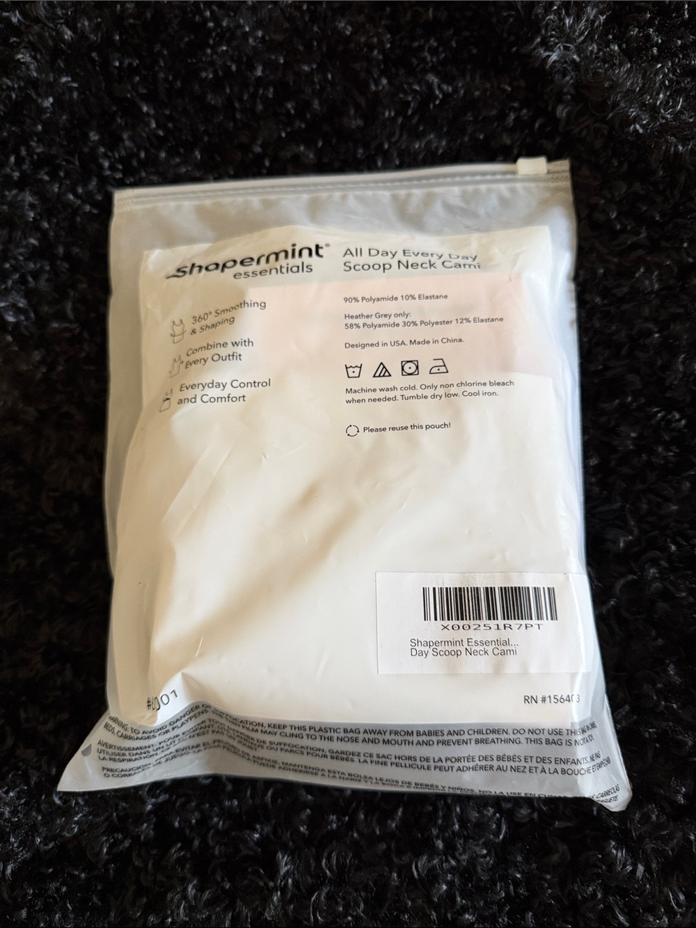 athletica White Ribbed Camisole Tank - Picture 8 of 8